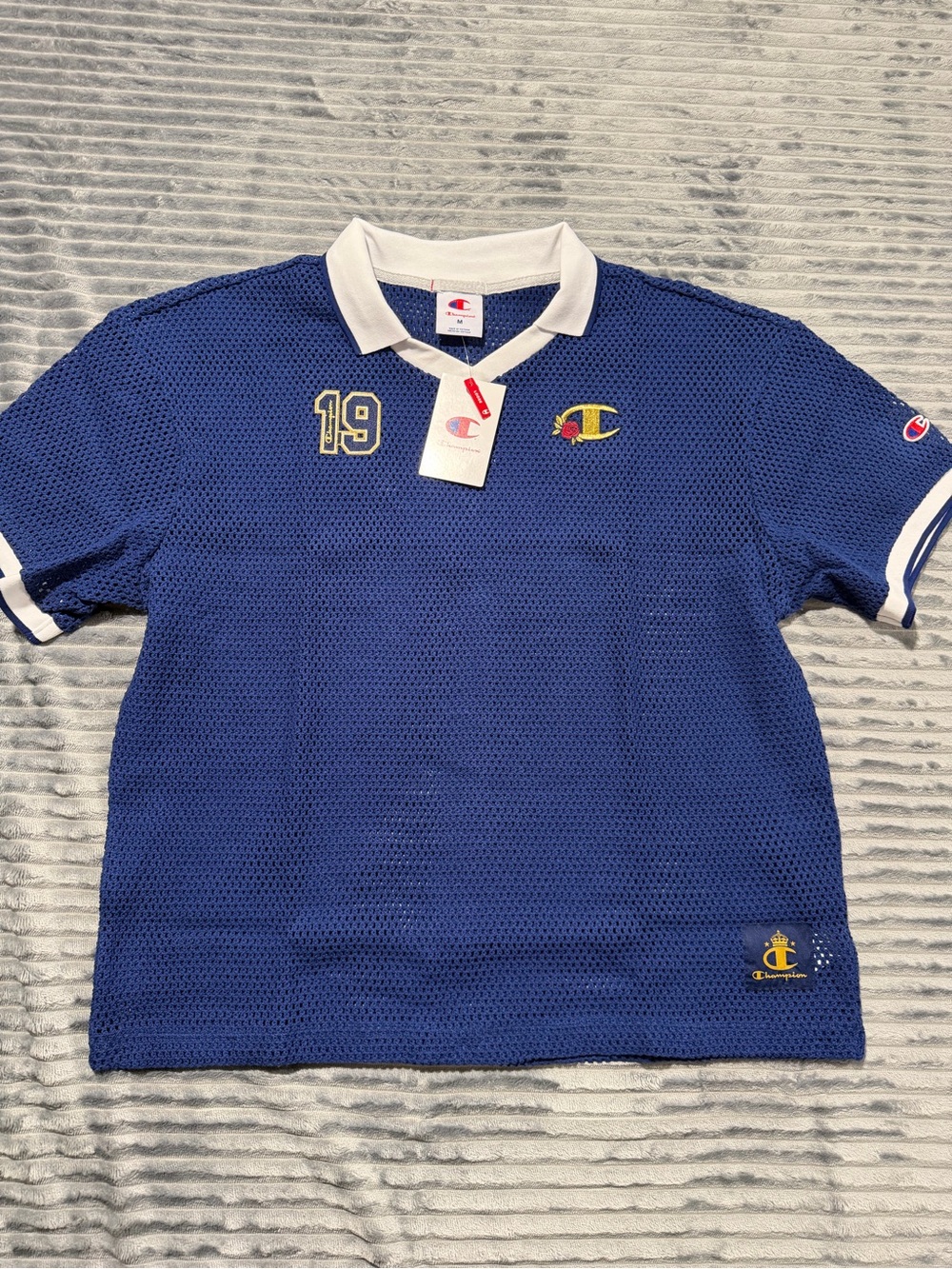 Champion Women’s Goal Keeper Crochet Jersey MEDIUM